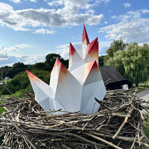 PLOPP, Kunst am Bau, Sächsischer Rechnungshof Döbeln, 2022